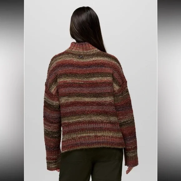 prAna NWT Unbounded Mock Neck Pullover Sweater - Picture 4 of 9